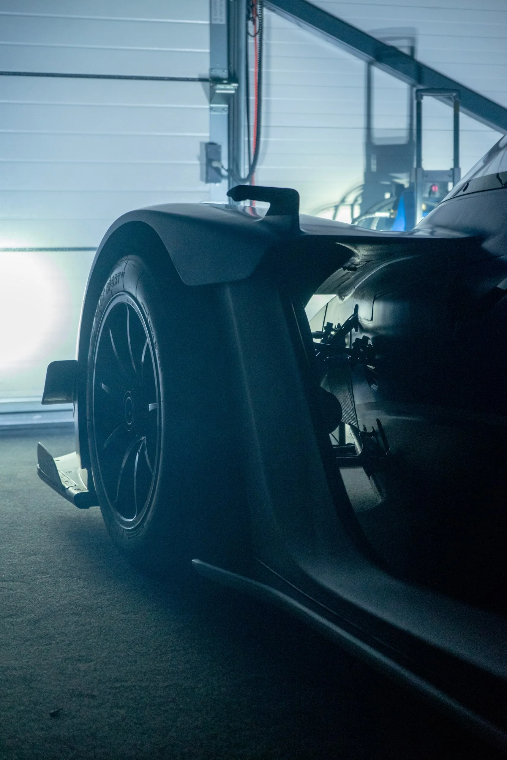 Kalana cockpit — Bosch display, carbon steering wheel, and data readouts