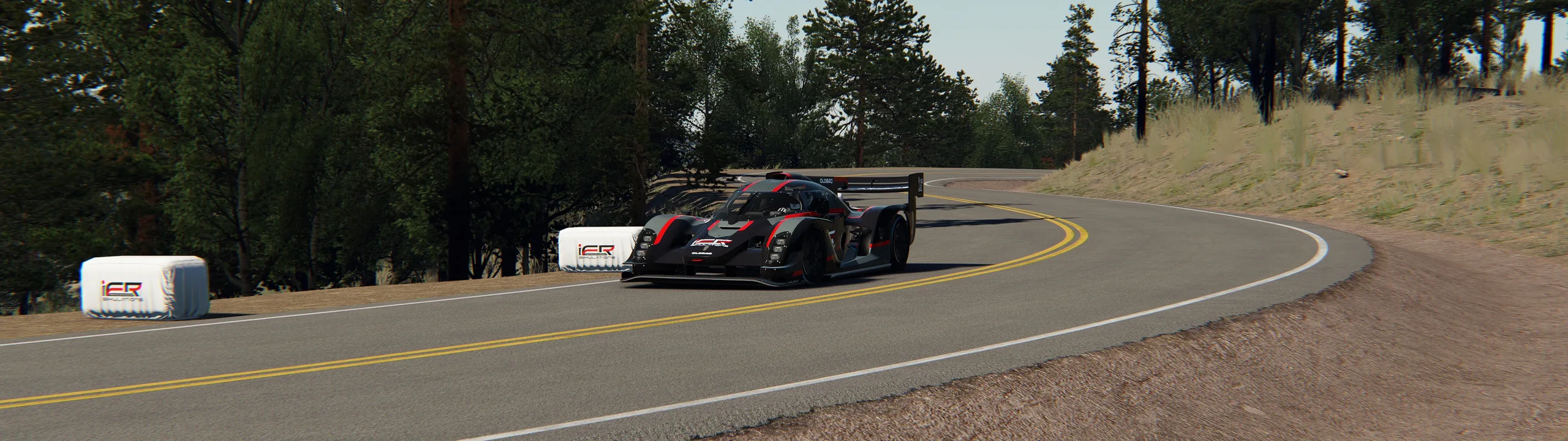 Kalana on Pikes Peak in simulation