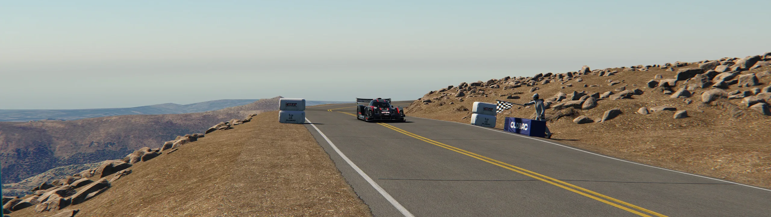 Oldbac Kalana on Pikes Peak in Assetto Corsa